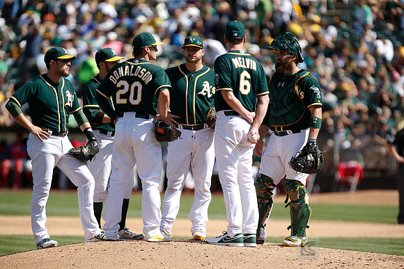 MLB: Philadelphia Phillies at Oakland Athletics