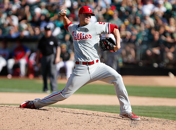 MLB: Philadelphia Phillies at Oakland Athletics