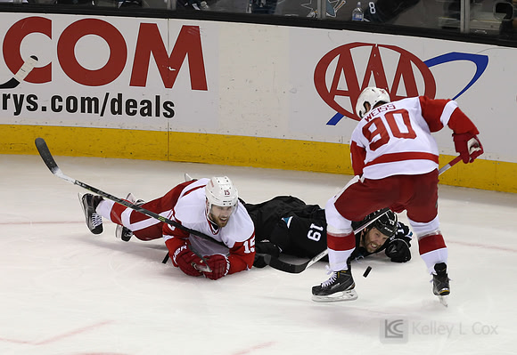 NHL: Detroit Red Wings at San Jose Sharks
