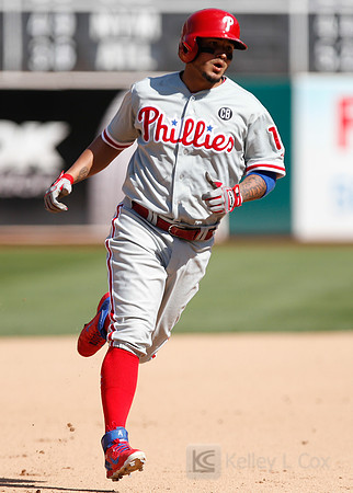 MLB: Philadelphia Phillies at Oakland Athletics