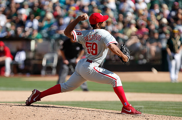 MLB: Philadelphia Phillies at Oakland Athletics
