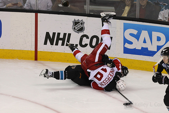 NHL: Detroit Red Wings at San Jose Sharks