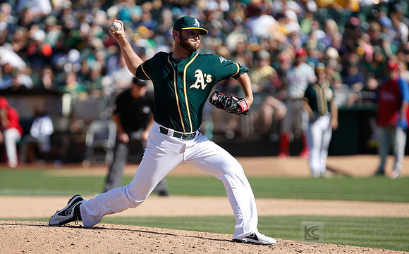 MLB: Philadelphia Phillies at Oakland Athletics