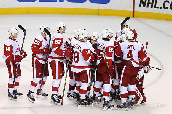 NHL: Detroit Red Wings at San Jose Sharks