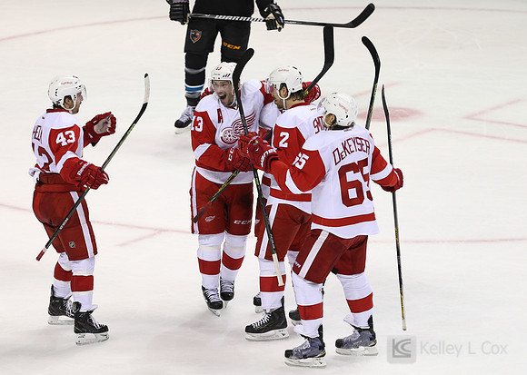 NHL: Detroit Red Wings at San Jose Sharks