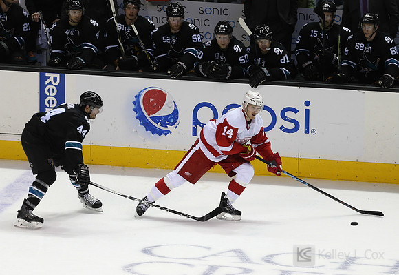 NHL: Detroit Red Wings at San Jose Sharks