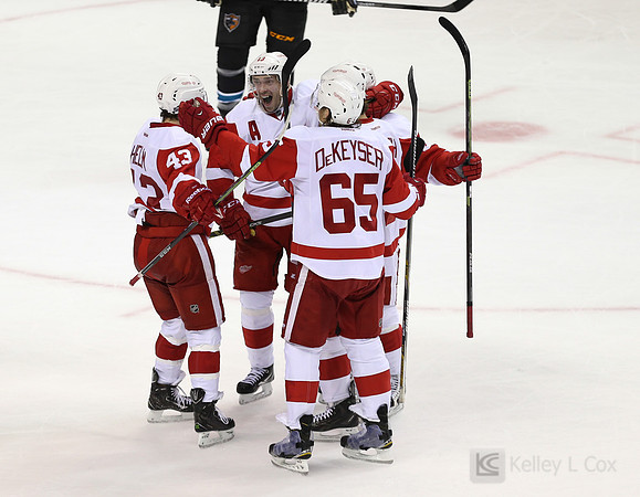 NHL: Detroit Red Wings at San Jose Sharks