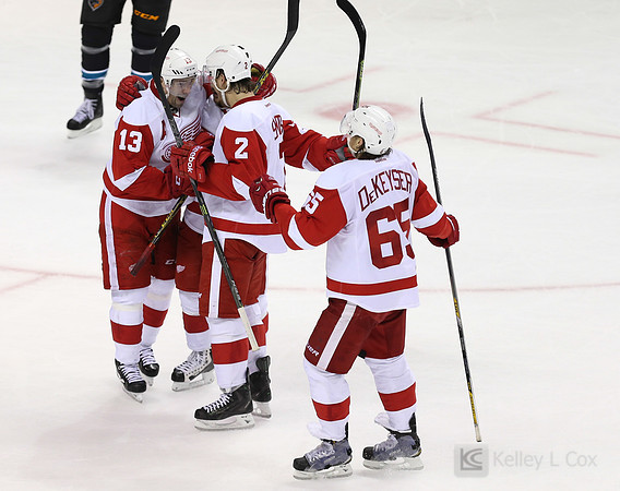 NHL: Detroit Red Wings at San Jose Sharks