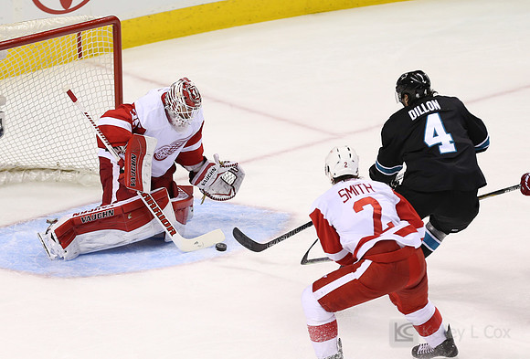 NHL: Detroit Red Wings at San Jose Sharks