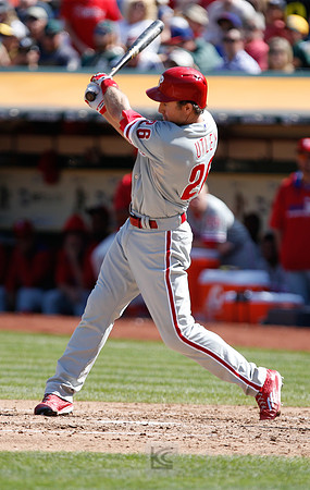 MLB: Philadelphia Phillies at Oakland Athletics