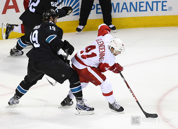 NHL: Detroit Red Wings at San Jose Sharks