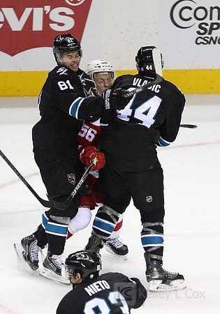 NHL: Detroit Red Wings at San Jose Sharks