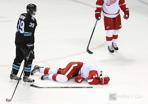 NHL: Detroit Red Wings at San Jose Sharks