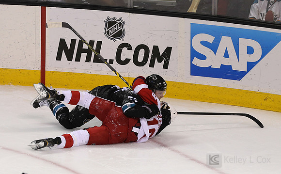 NHL: Detroit Red Wings at San Jose Sharks
