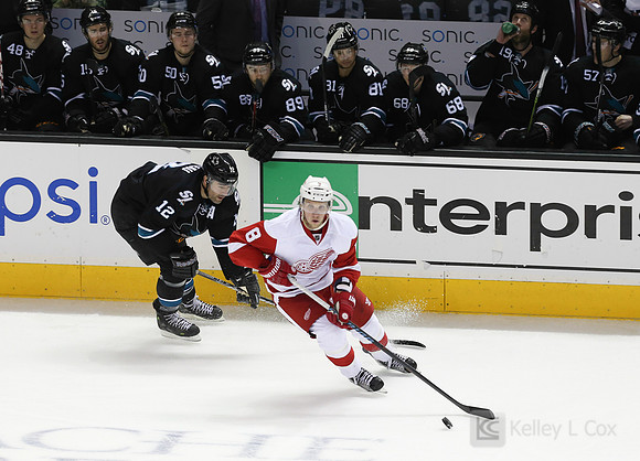 NHL: Detroit Red Wings at San Jose Sharks