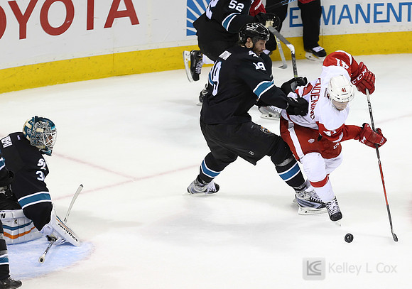 NHL: Detroit Red Wings at San Jose Sharks