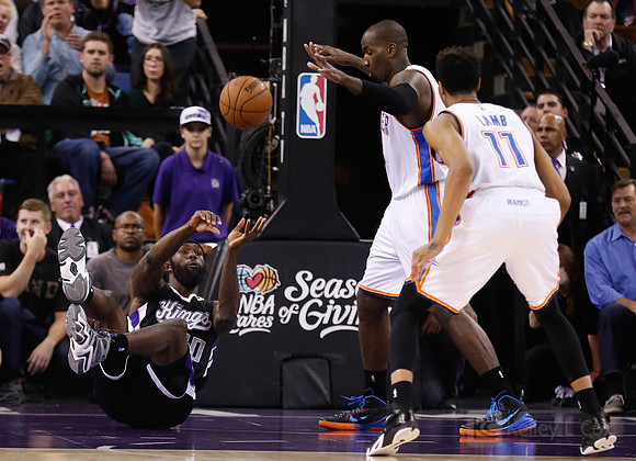 NBA: Oklahoma City Thunder at Sacramento Kings