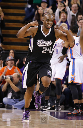 NBA: Oklahoma City Thunder at Sacramento Kings