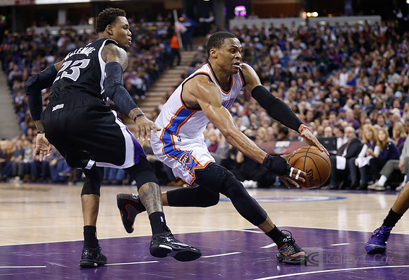 NBA: Oklahoma City Thunder at Sacramento Kings