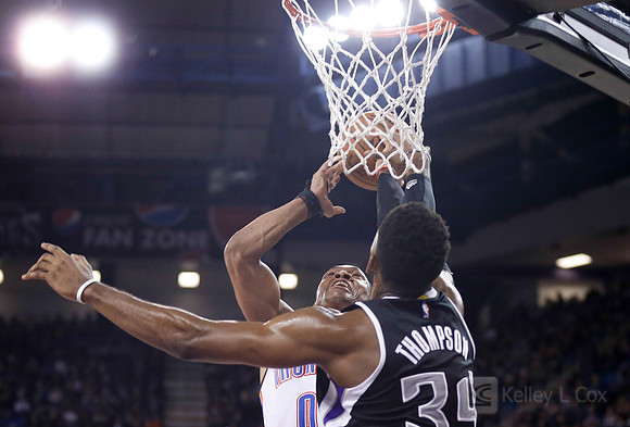 NBA: Oklahoma City Thunder at Sacramento Kings