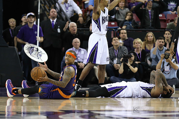 NBA: Phoenix Suns at Sacramento Kings