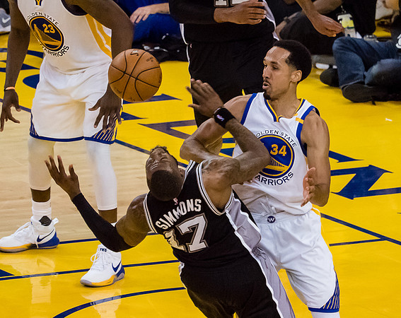 NBA: Playoffs-San Antonio Spurs at Golden State Warriors