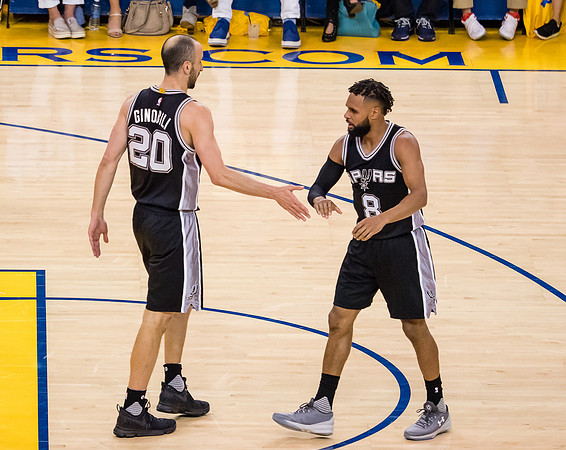 NBA: Playoffs-San Antonio Spurs at Golden State Warriors