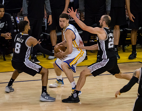 NBA: Playoffs-San Antonio Spurs at Golden State Warriors
