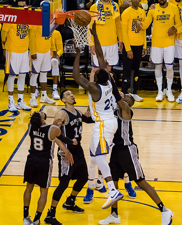 NBA: Playoffs-San Antonio Spurs at Golden State Warriors