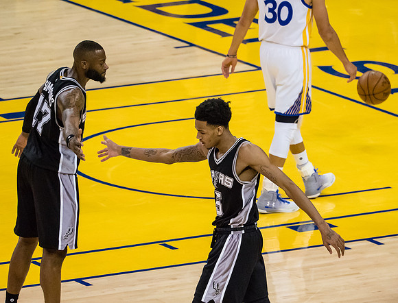 NBA: Playoffs-San Antonio Spurs at Golden State Warriors