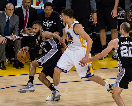NBA: Playoffs-San Antonio Spurs at Golden State Warriors