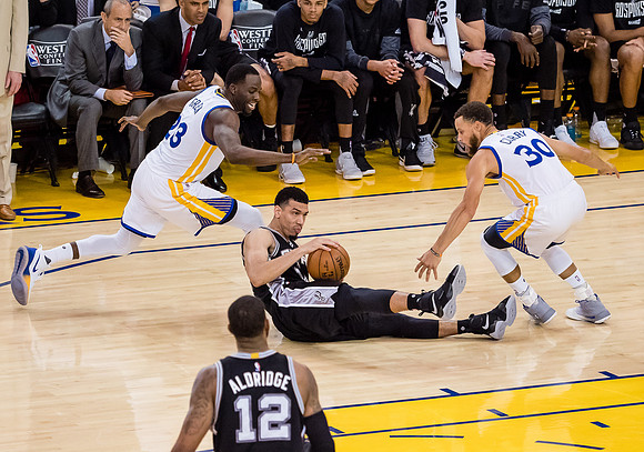 NBA: Playoffs-San Antonio Spurs at Golden State Warriors