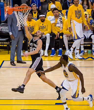NBA: Playoffs-San Antonio Spurs at Golden State Warriors