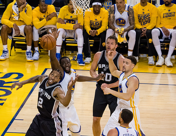 NBA: Playoffs-San Antonio Spurs at Golden State Warriors