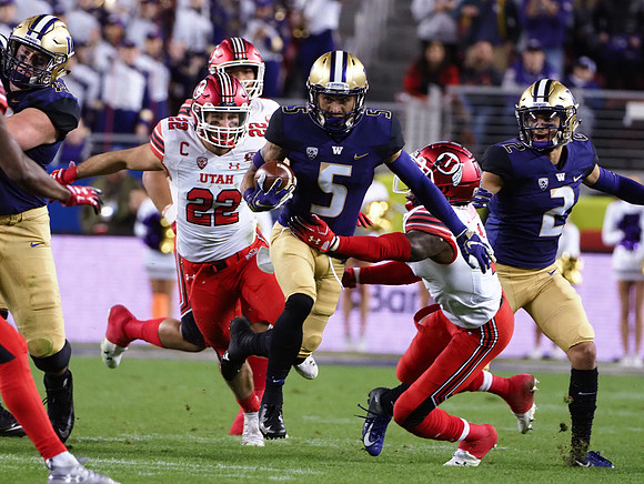 NCAA Football: Pac-12 Conference Championship-Utah vs Washington