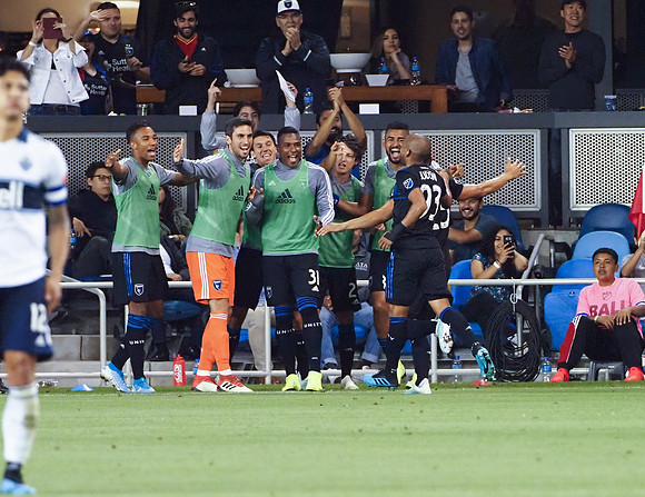 MLS: Vancouver Whitecaps FC at San Jose Earthquakes