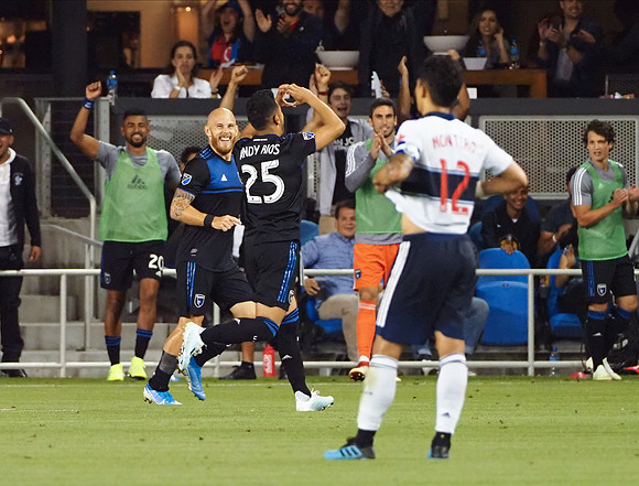 MLS: Vancouver Whitecaps FC at San Jose Earthquakes