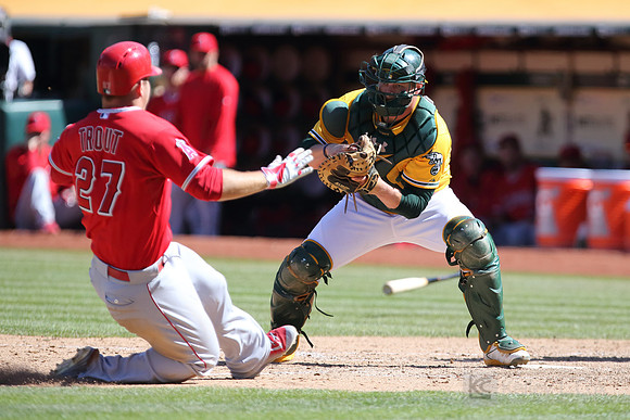 MLB: Los Angeles Angels at Oakland Athletics