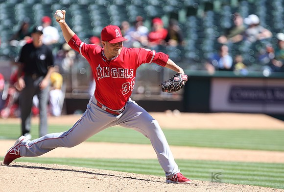 MLB: Los Angeles Angels at Oakland Athletics