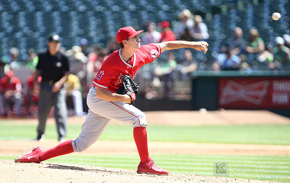 MLB: Los Angeles Angels at Oakland Athletics