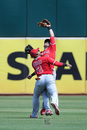MLB: Los Angeles Angels at Oakland Athletics