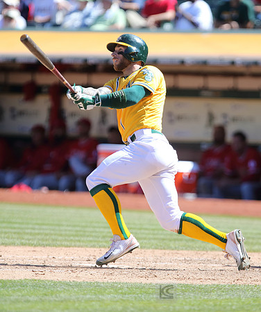 MLB: Los Angeles Angels at Oakland Athletics