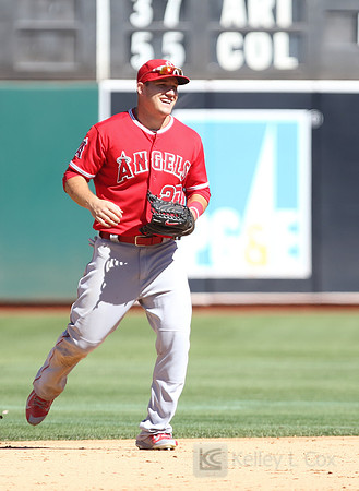 MLB: Los Angeles Angels at Oakland Athletics