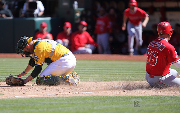 MLB: Los Angeles Angels at Oakland Athletics