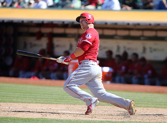 MLB: Los Angeles Angels at Oakland Athletics