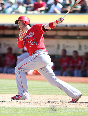 MLB: Los Angeles Angels at Oakland Athletics