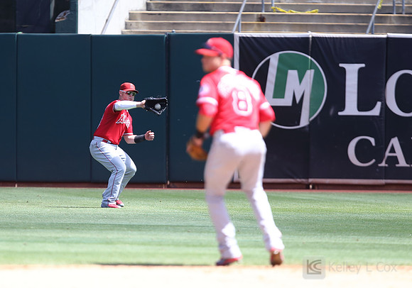MLB: Los Angeles Angels at Oakland Athletics
