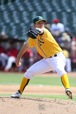 MLB: Los Angeles Angels at Oakland Athletics