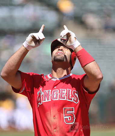 MLB: Los Angeles Angels at Oakland Athletics