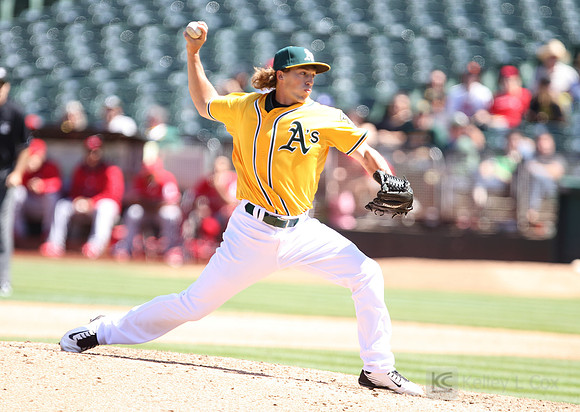 MLB: Los Angeles Angels at Oakland Athletics